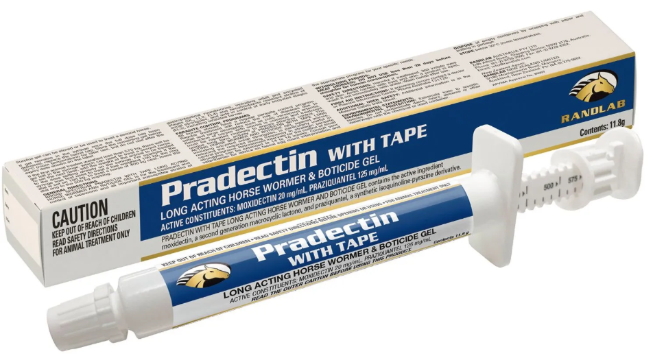 PRADECTIN WITH TAPE GEL WORMER 11.8G