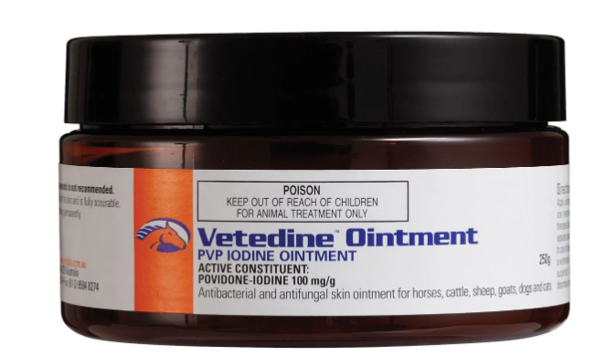 VETEDINE OINTMENT 250G